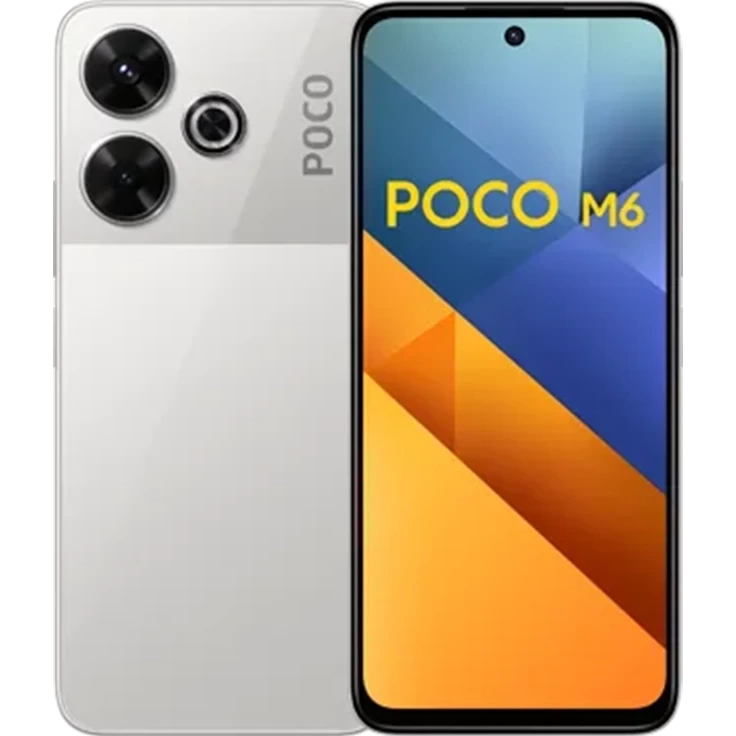 گوشی شیائومی Poco M6 4G رم 8GB حافظه 256GB پارت نامبر گلوبال 256/8