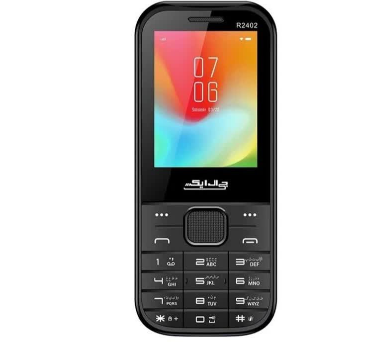 گوشی جی ال ایکس R2402 رم 8MB حافظه 8MB پارت نامبر اصلی 8/8