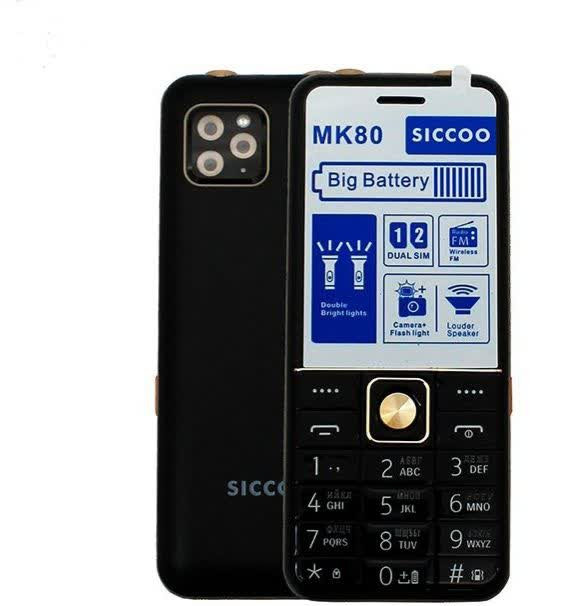 گوشی سیکو MK 80 رم 32MB حافظه 32MB پارت نامبر اصلی 32/32