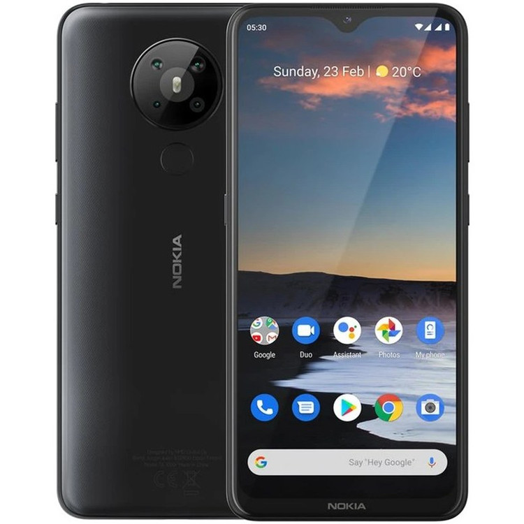 گوشی نوکیا 5.3 رم 4GB حافظه 64GB پارت نامبر گلوبال 64/4
