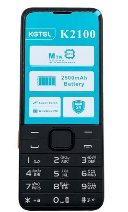 گوشی کاجیتل K2100 رم 32MB حافظه 32MB پارت نامبر اصلی 32/32
