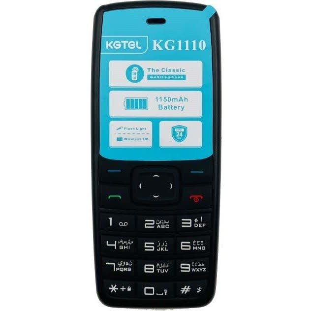 گوشی کاجیتل KG1100 رم 4MB حافظه 4MB پارت نامبر اصلی 4/4