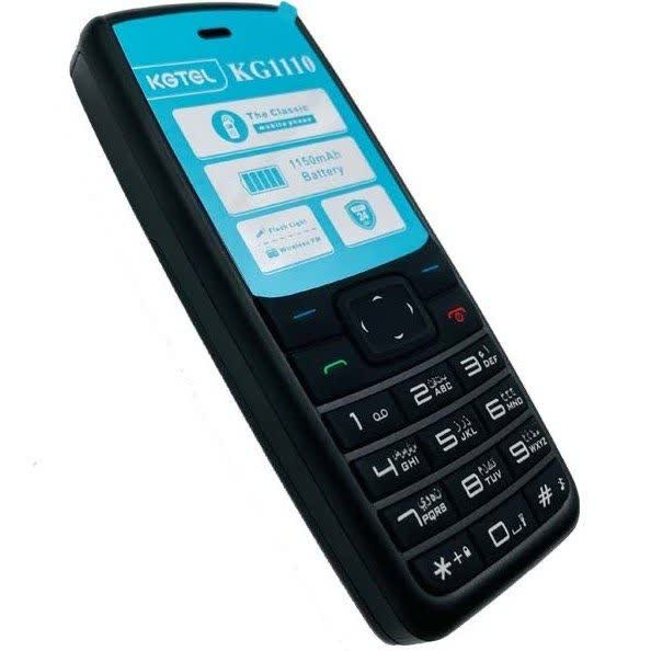 گوشی کاجیتل KG1100 رم 4MB حافظه 4MB پارت نامبر اصلی 4/4