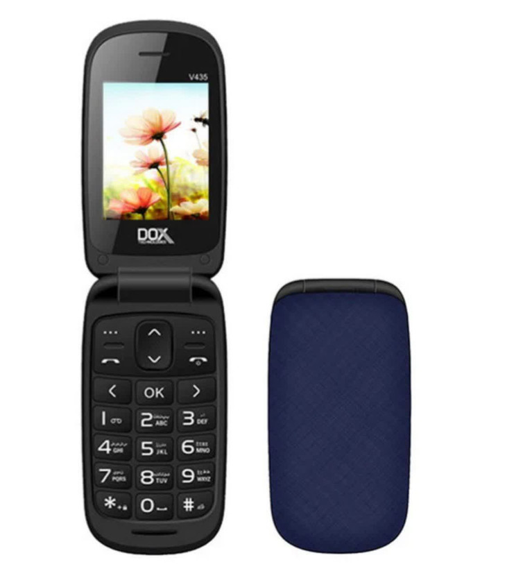 گوشی داکس V435 رم 64MB حافظه 64MB پارت نامبر اصلی 64/64