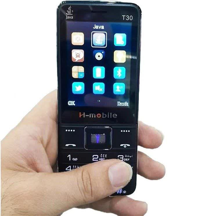 گوشی اچ موبایل T30 رم 32MB حافظه 32MB پارت نامبر اصلی 32/32