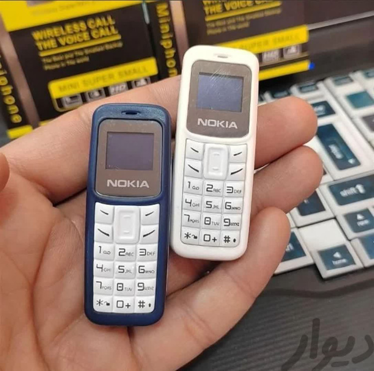 گوشی نوکیا BM30mini رم 32MB حافظه 32MB پارت نامبر اصلی 32/32