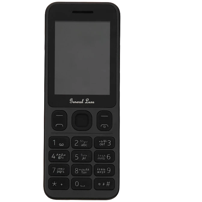 گوشی جنرال لوکس 125 رم 4MB حافظه 4MB پارت نامبر اصلی 4/4