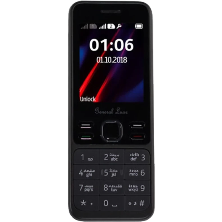 گوشی جنرال لوکس 150 رم 4MB حافظه 4MB پارت نامبر اصلی 4/4